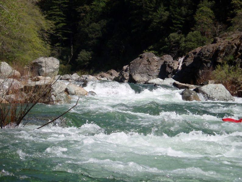 Takeout From Forks of Salmon, drive 14 miles up the North Fork to